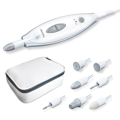 Beurer MP 41 Fresa Elettrica per Unghie con 7 Accessori...