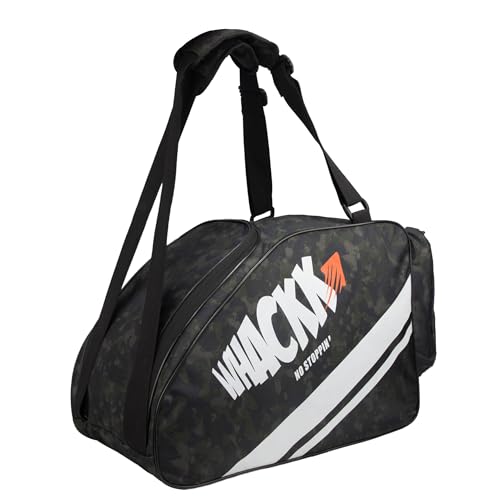 Image of WHACKK Steezy Skating Bag - Large Compartment for Skates, Helmet, Pads, Gloves, Clothes & Accessories, Convertible Shoulder & Backpack, Water-Resistant