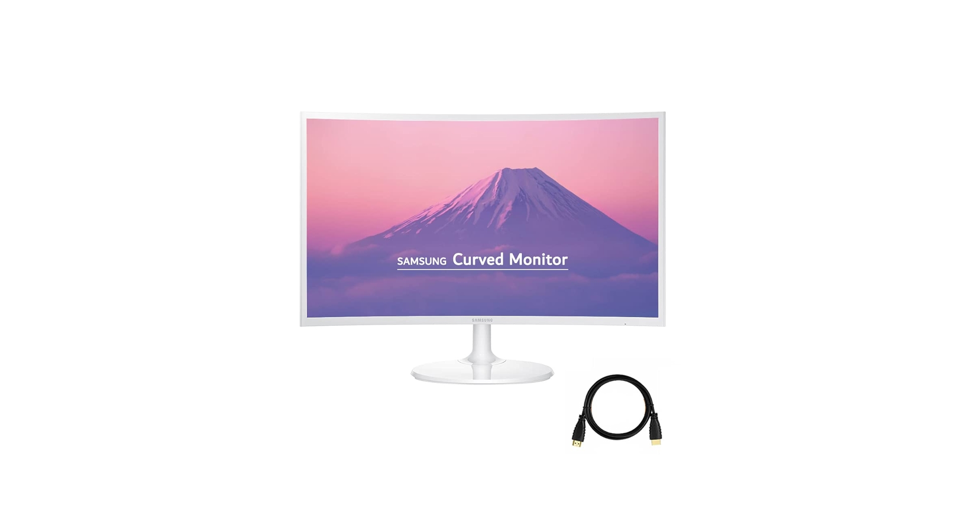 Amazon.com: SAMSUNG Curved White Monitor for Business 27inch 1080p