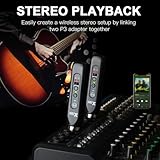 Xvive P3D Bluetooth XLR Receiver Pair for Audio Mixer, Active PA, DJ Systems - Image 3