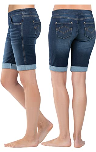 Image of PajamaJeans Bermuda Shorts for Women - Denim Shorts for Women