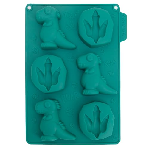 CÉCOA • Moule à gâteau Mini • Mini Dino • Moule en Silicone Thématique Mini • 100% Silicone Platinium • Moule en Silicone 100% Alimentaire • Sans BPA