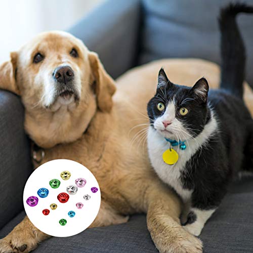 VILLCASE 80Pcs Coleira de Gato de EstimaÃ§Ã£o Coleira de Sino Coleira de CÃ£o Sinos Potty Treinament