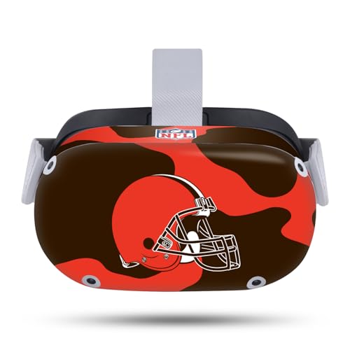 Skin Cleveland Browns pour Meta Quest 2 Autocollant Vinyle Officiel