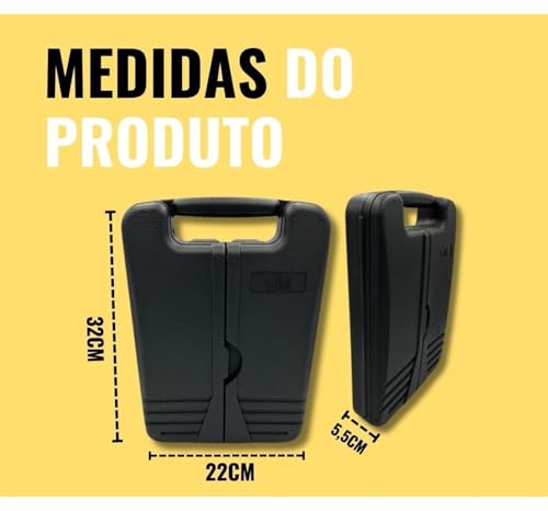 Kit jogo de Ferramentas com Maleta + Kit chave catraca reversível Caixa de Ferramentas Completa