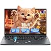 Kayoote Ordenador Portátil 15.6 Pulgadas, Procesador i3-6100U Laptop Negocios, 8GB DDR3 128GB SSD PC Estudiantes, Win 11 Pro, Huella Dactilar, USB 3.0, HDMI, WiFi, BT, Teclado Retroiluminado RGB
