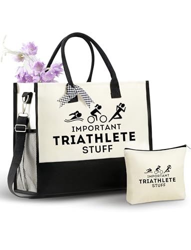 Bolsa tote para triatlón para mujer con cierre superior y correa miniatura 1