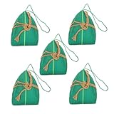 Cabilock 5個端午節コッサシェ 伝統製香包 ポータブル節句装飾品 コンパクトで通気性良好 お祭りパーティーデコレーション用