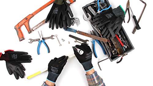 Arbeitshandschuhe Ogrifox PU-Beschichtet im 24-Paar Set