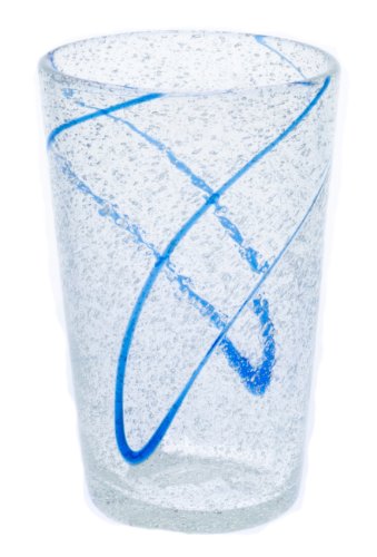 Set de 3 vasos de cristal espumoso colores miniatura 7