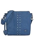 verstellbarer Schulterriemen SANSIBAR-Damen Crossover Bag 20x22x8 003 - Midnight-Blue