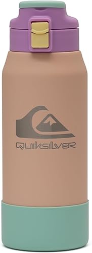 Miniatura 9 de Quiksilver Redondo - Taza de viaje de acero inoxidable aislada al vacío, taza de café reutilizable o botella de agua con tapa a prueba de fugas,