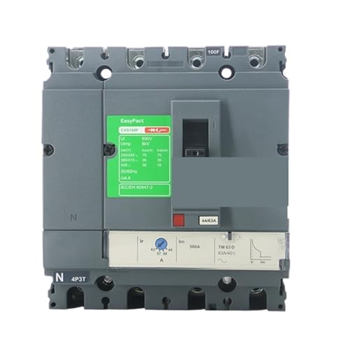 Disjoncteur boîtier moulé CVS100F 63A TM63D pour éviter les surcharges électriques