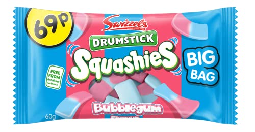 Swizzels Drumstick Squashies sabor chicle 60g x 30 miniatura 1