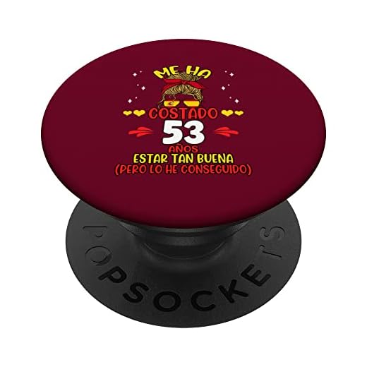 Me Ha Costado 53 Años Estar Tan Buena 53 Cumpleaños PopSockets PopGrip Intercambiable