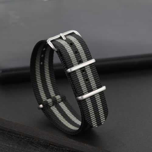 Bracelet de montre de rechange en nylon résistant et confortable
