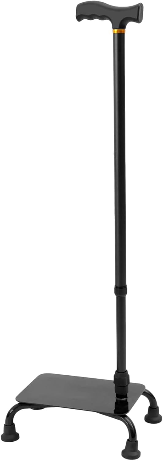 Stair Climbing Assist Cane, Stairway Aid Walking Sticks, Adjustable Height Mobility Helper Balance Devices, Black Walking Cane, Walking Stick, Stair Lift Aid for Seniors Men and Women