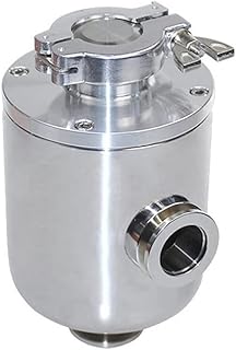 LAB OUTLET Vacuum Pump Suction Filter, KF Port Suction Filter, Dust Filter, Vacuum Pump Filter (KF25, Three way)
