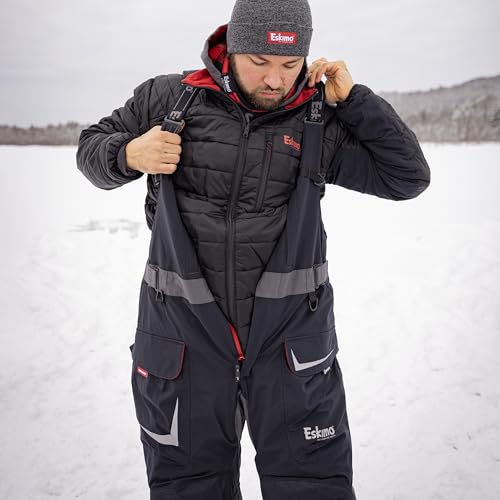Monos para hombre Eskimo Superior Ice Fishing Bibs de pesca en hielo 5