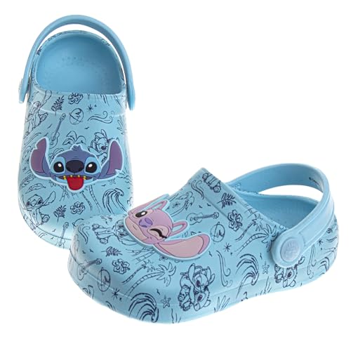 Josmo Womens Lilo & Stitch Molded Clog (Little Kid) Blue 11-12 Medium