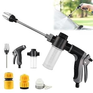 2026 Neu Hochdruckpistole, Power Jet Hochdruckpistole, Hochdruck-Pistole Für Gartenschlauch, TurboWasher für Gartenschlauch | Verwendung Im Freien, Hochdruckreiniger Für Jeden Gartenschlauch