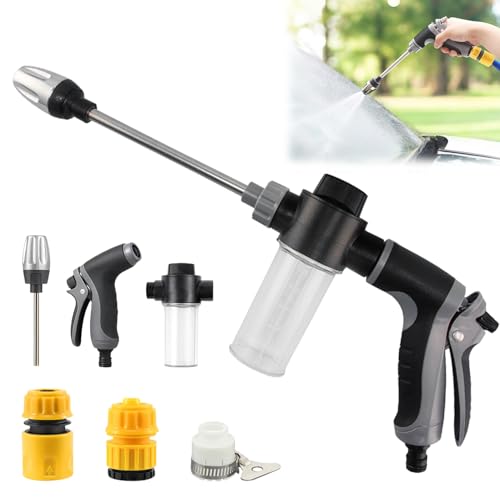 2026 Neu Hochdruckpistole, Power Jet Hochdruckpistole, Hochdruck-Pistole Für Gartenschlauch, TurboWasher für Gartenschlauch | Verwendung Im Freien, Hochdruckreiniger Für Jeden Gartenschlauch