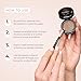 Soft Brow Define & Fill Powder Duo, Includes Dual ended Brush, Vegan and Cruelty Free (Black/Brown)