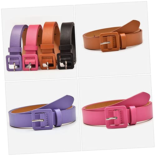 4pcs Western Belts Fashionable Belts for Jeans Dresses for Ages present for Special Occasions3