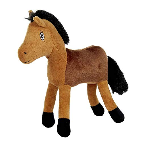 Preisvergleich Produktbild Funny Horses Plüschpferd-9855 braun One Size