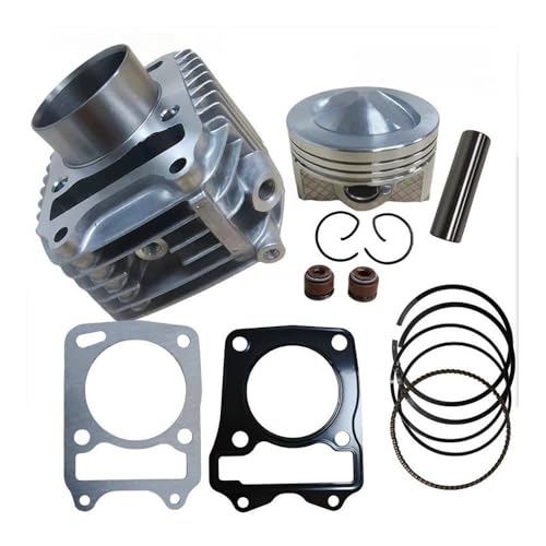 Kit cylindre piston 59mm avec segments complets pour WAVE125