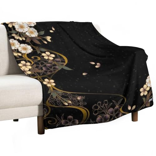 miyo ブランケット ソファ毛布 洗える 昼寝miyo ブランケット 大判 マイクロファイバー 柔らかく肌触り フランネル おしゃれ 暖かい 掛け毛布 軽量 厚手 静電気防止 あったかい 柔らかい 四季適用 100/130/150/200cm 和風和柄