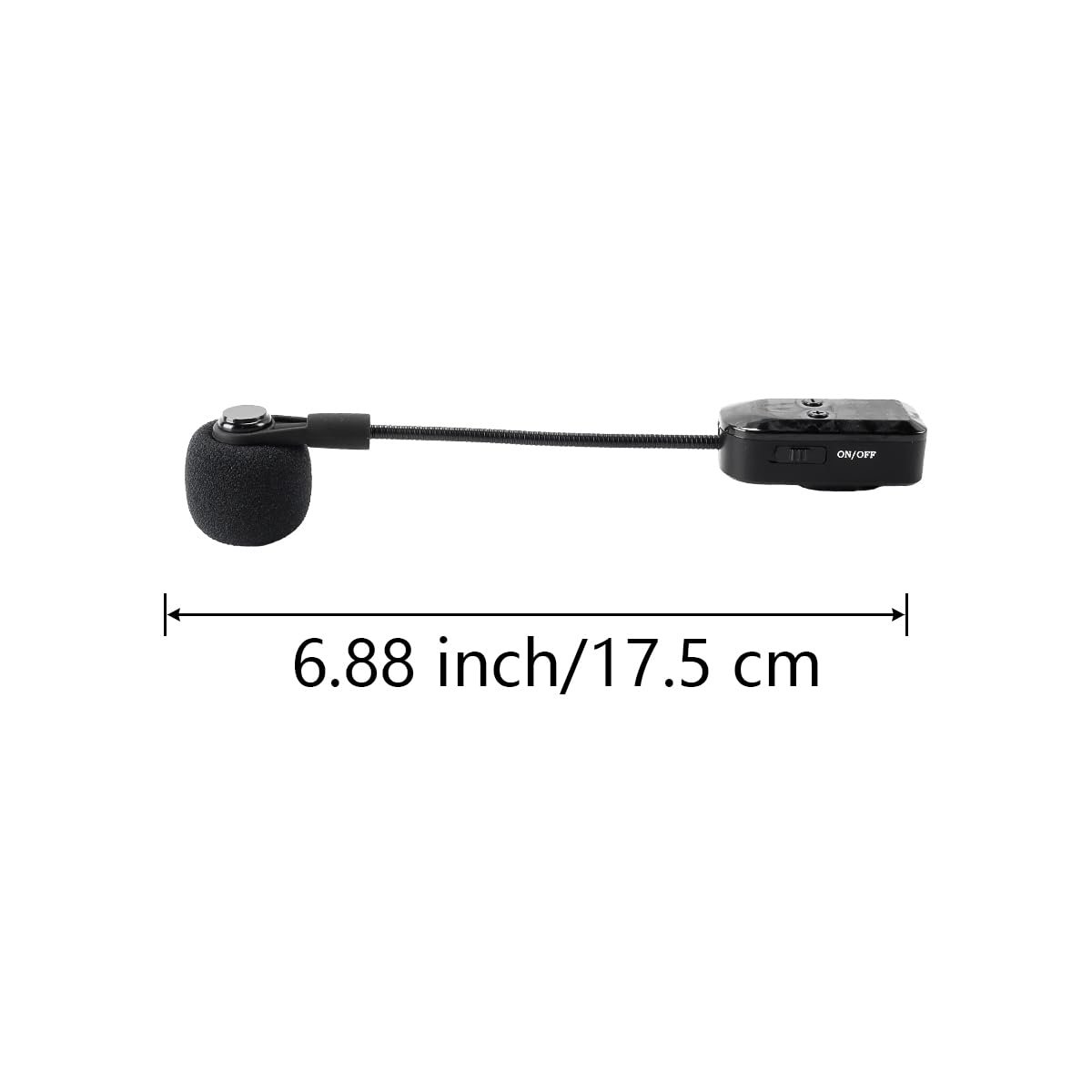 Sistema di ripresa per microfono a condensatore per sassofono con rotazione a 360°, wireless 2.4G, per chitarra, violino, fisarmonica, concerti e spettacoli all'aperto.