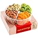 Nut Cravings Medium Dried Fruit and Nut Gift Basket – Holiday Christmas Gift Tray w/ 4 Different Dried Fruits & Nuts - Perfect Gift for Any Occasion