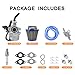 HOLATO PZ19 Carburetor Carb Air Filter Fuel Line Kit for 50cc 70cc 90cc 110cc 125cc Tao Tao GK110 Baja SSR Apollo Coolster Chinese Kids Four Wheeler ATV Go Kart CRF50 XL70 Dirt Pit Bike Motor (BLUE)