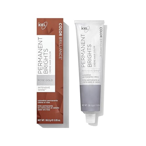 Ion Permanent Brights Creme Hair Color Rose Gold Rose Gold