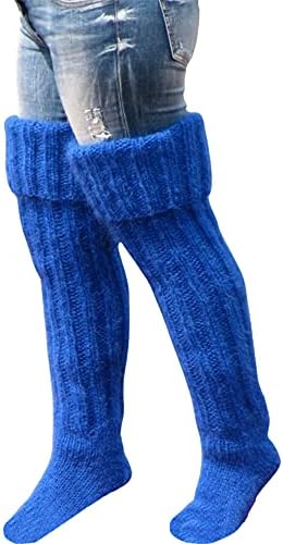 Springcmy Womens Girls Winter Cable Knit Over Knee Socks Thigh High Long Boot Socks Stocking Leg Warmer