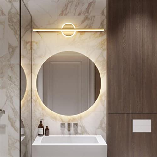 Applique murale moderne led blanc froid avec design de luxe pour miroir rond - 5