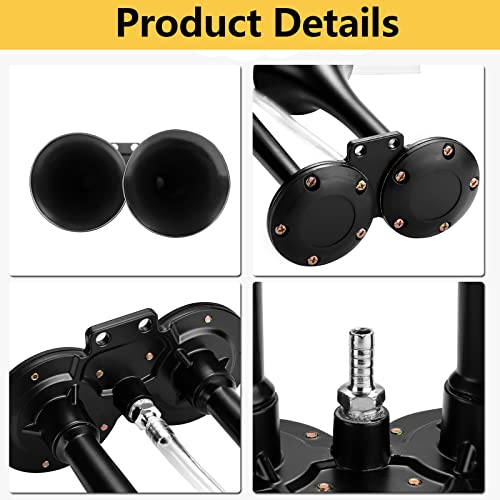 HK Super Loud Dual Trumpet Air Horn