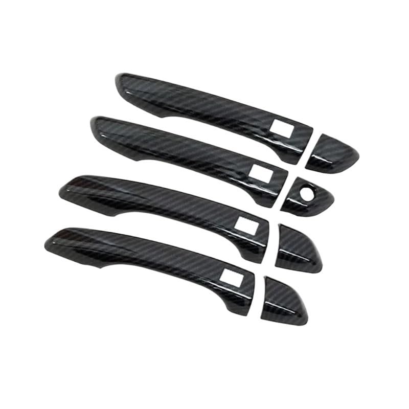 Poignée porte Peugeot 5008 MK2 protection autocollante externe noire