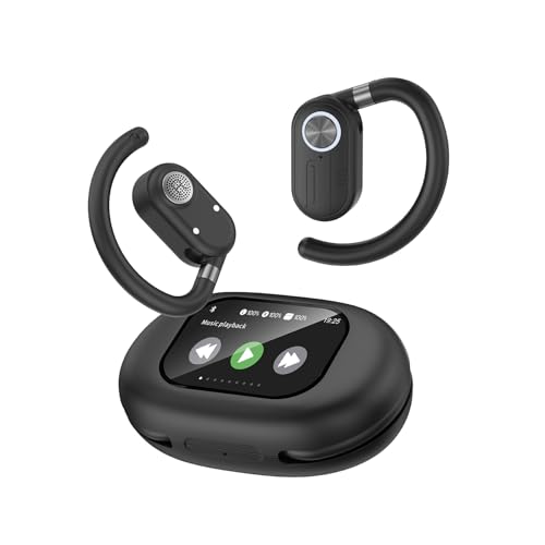 Fone de Ouvido Bluetooth TWS com Tela LCD Colorida, Som Estéreo H...