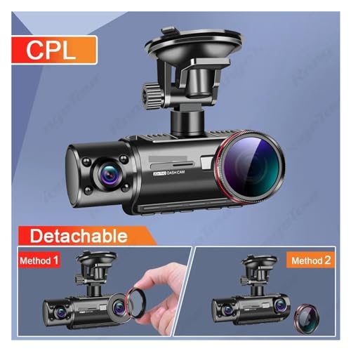 Cámara DVR para coche con cuatro cámaras infrarrojas de visión nocturna y gran angular 5