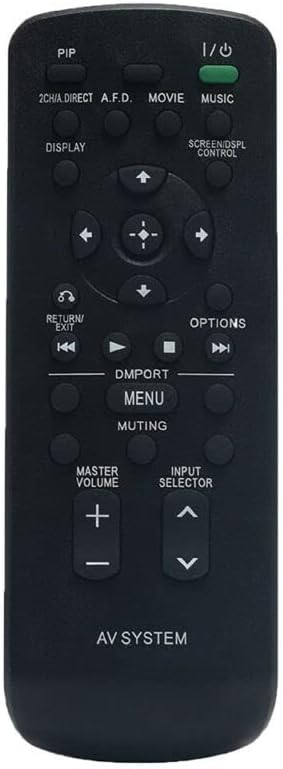Replacement Remote Control Replace for TV/Audio/Projector for Sony RM-AAU016 STR-DA3300ES STR-DA3400ES AV Receiver