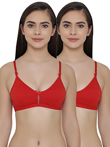 Image of Clovia Women's Cotton Non-Padded Wire Free Full Cup Coverage Bra
