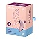 Satisfyer ’Vulva Lover 1’, 12 cm, Druckwellenvibrator, 2:1 Druckwellen und Vibration, Farbe:flieder