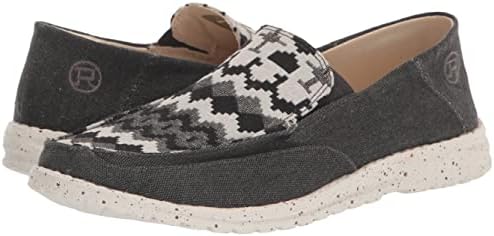 Roper Women's Hang Loose Slip On Loafer, Black, 5.5 | Image 6