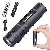 Fast Charge & Efficient Long-Lasting Power: Powered by a 300mAh battery with premium energy-efficient LED beads, it fully charges in just 30 minutes. Delivers up to 2.5 hours of runtime on high brightness and 10 hours on low brightness, ensuring stable performance for outdoor or daily use