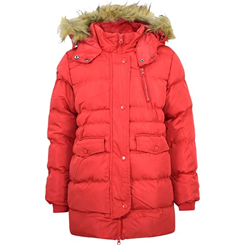 Manteau d'hiver urbain pour l'école veste chaude rembourrée ado 5-13 ans