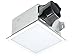 Delta BreezIntegrity ITG100ELED 100 CFM Exhaust Bath Fan with Edge-Lit Dimmable LED Light,White