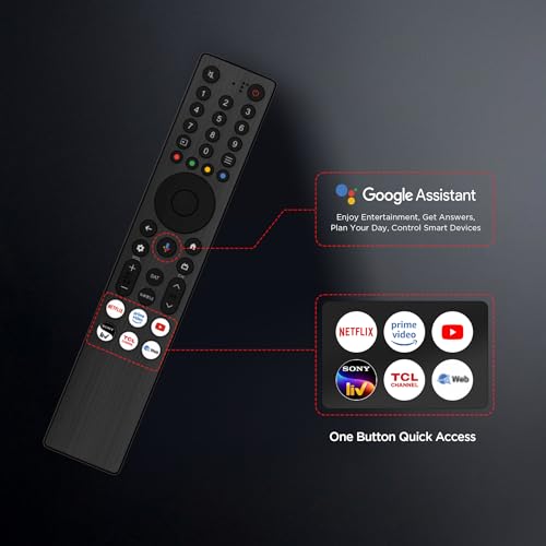 Image of TCL 139 cm (55 inches) 4K Ultra HD Smart QLED Google TV 55T8C