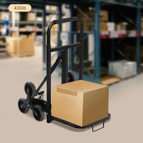 Carrito Plegable Resistente para Carga Pesada Negro miniatura 4